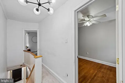 a view of a room with rack and wooden floor