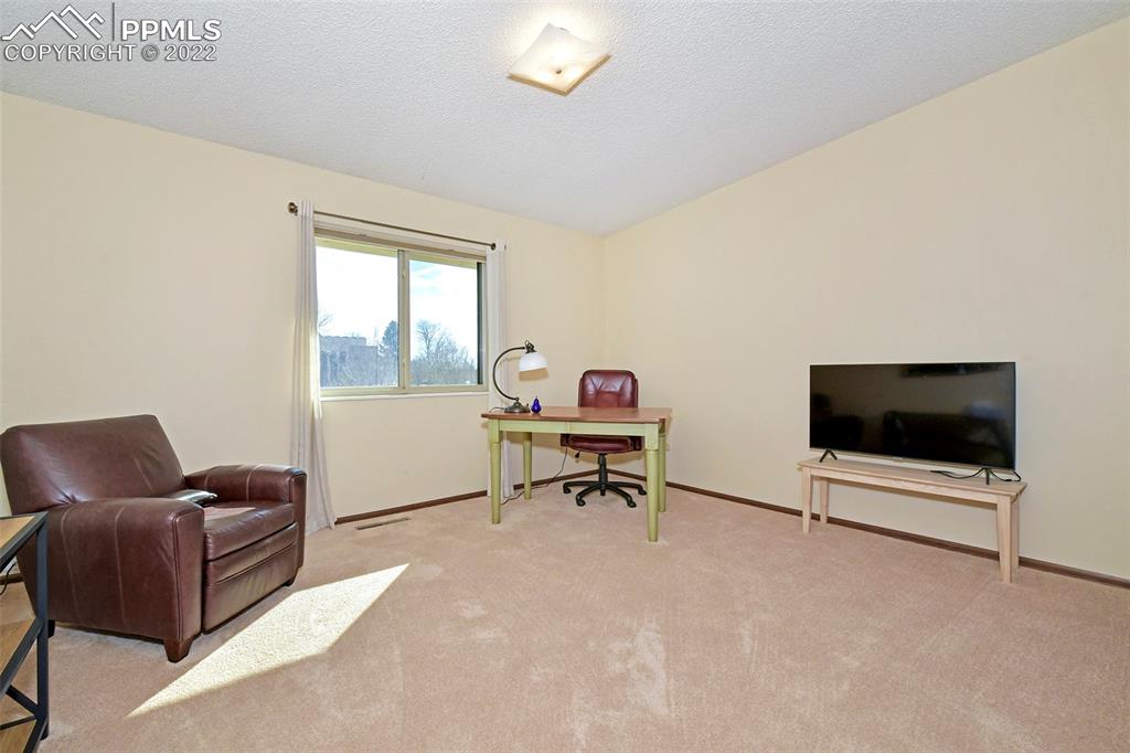 1142 Fontmore Road, Unit C Colorado Springs, CO 80904 - Photo 21 of 33 a living room with furniture and a flat screen tv