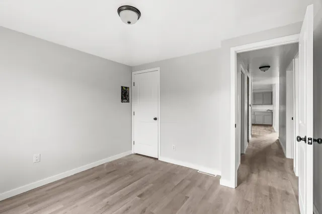 wooden floor in an empty room