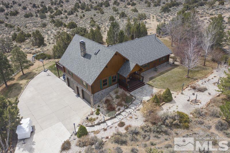 650 Curnow Canyon Road Reno, NV 89510 - Photo 12 of 40 an aerial view of a house with a yard