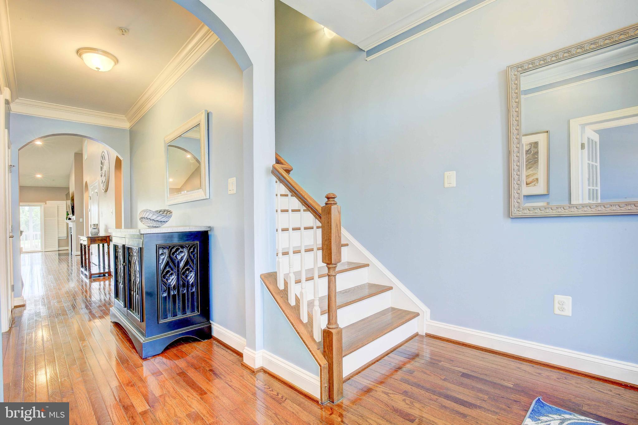 3029 Sunny Ridge Drive Odenton, MD 21113 - Photo 13 of 53 Foyer and stairs leading to second Master Bedroom