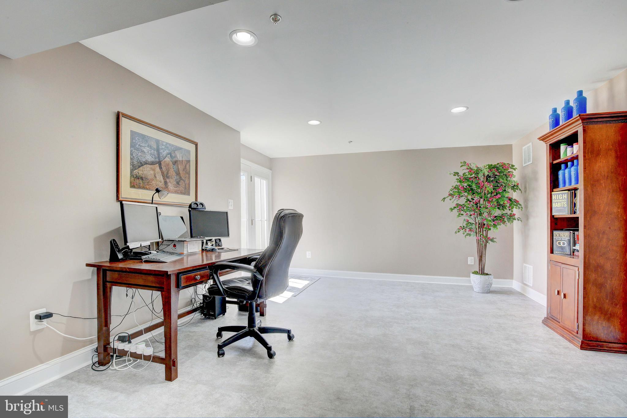 3029 Sunny Ridge Drive Odenton, MD 21113 - Photo 37 of 53 Lower Level Office with walkout stairs