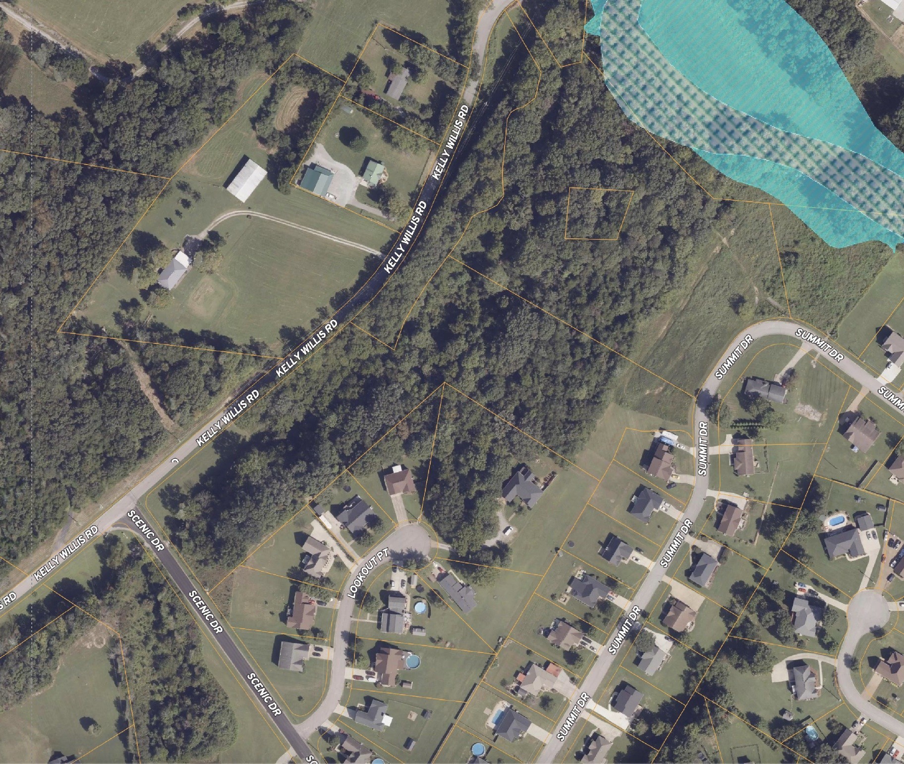 6481 Kelly Willis Road Greenbrier, TN 37073 - Photo 13 of 13 a aerial view of a house