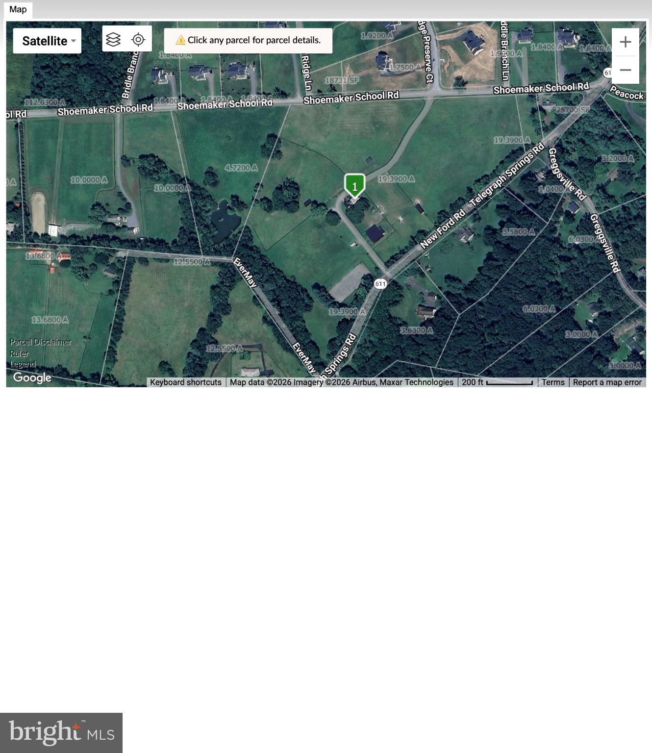 19255 Telegraph Springs Road Purcellville, VA 20132 - Photo 14 of 20 Lot lines