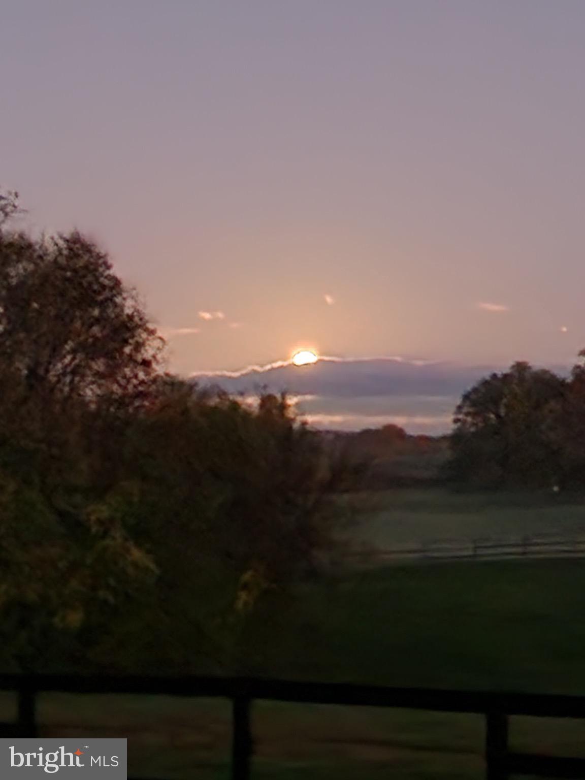 19255 Telegraph Springs Road Purcellville, VA 20132 - Photo 8 of 20 Serene sunrise over tranquil fields.