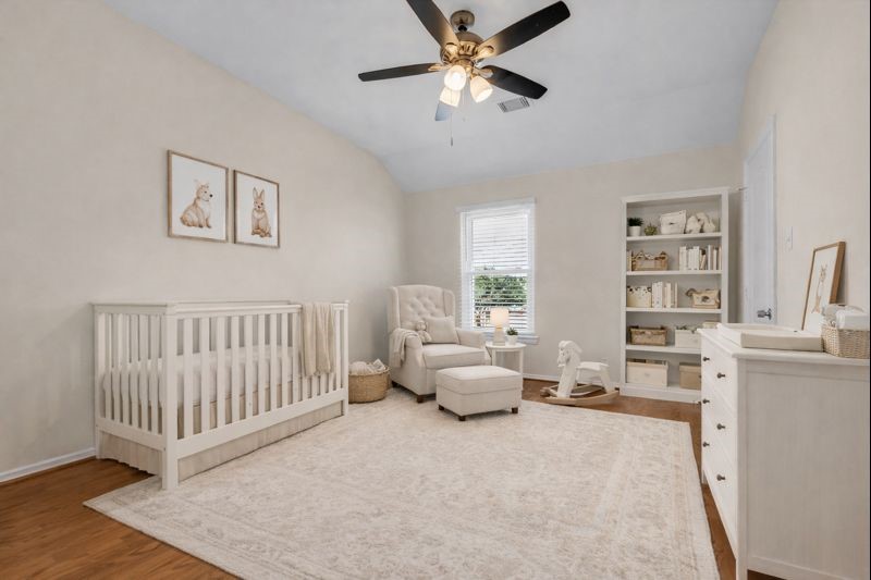 21618 Hannover Forest Spring, TX 77388 - Photo 27 of 32 Upstairs bedroom, virtually staged as a nursery.