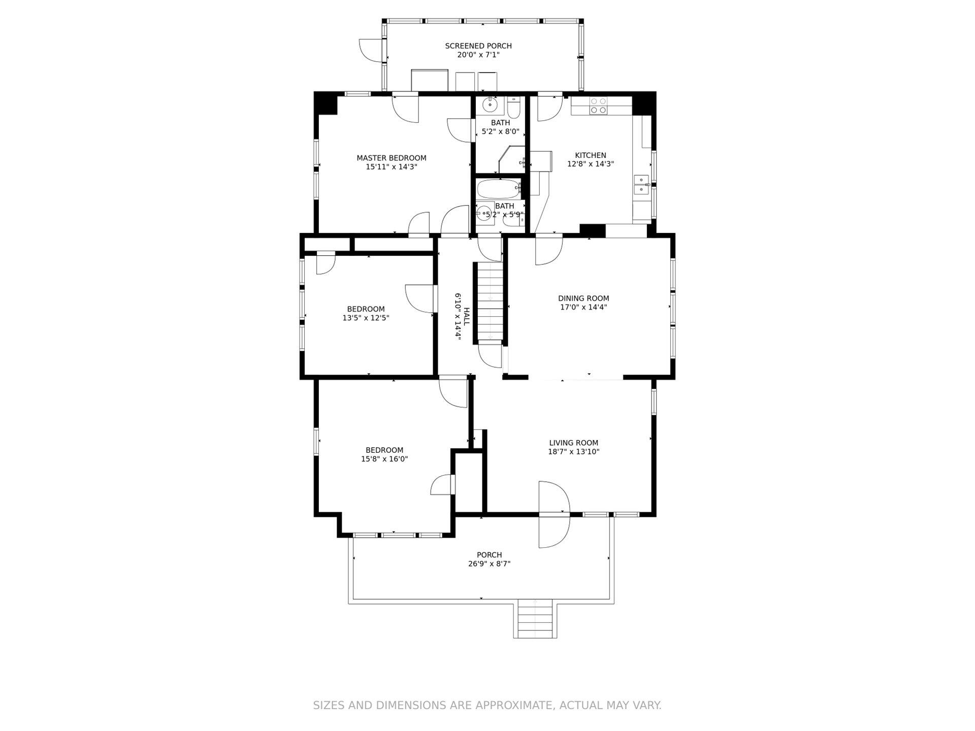 185 Tabernacle Road Penhook, VA 24137 - Photo 35 of 37 a picture of floor plan