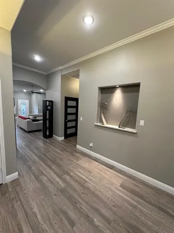 wooden floor in an empty room
