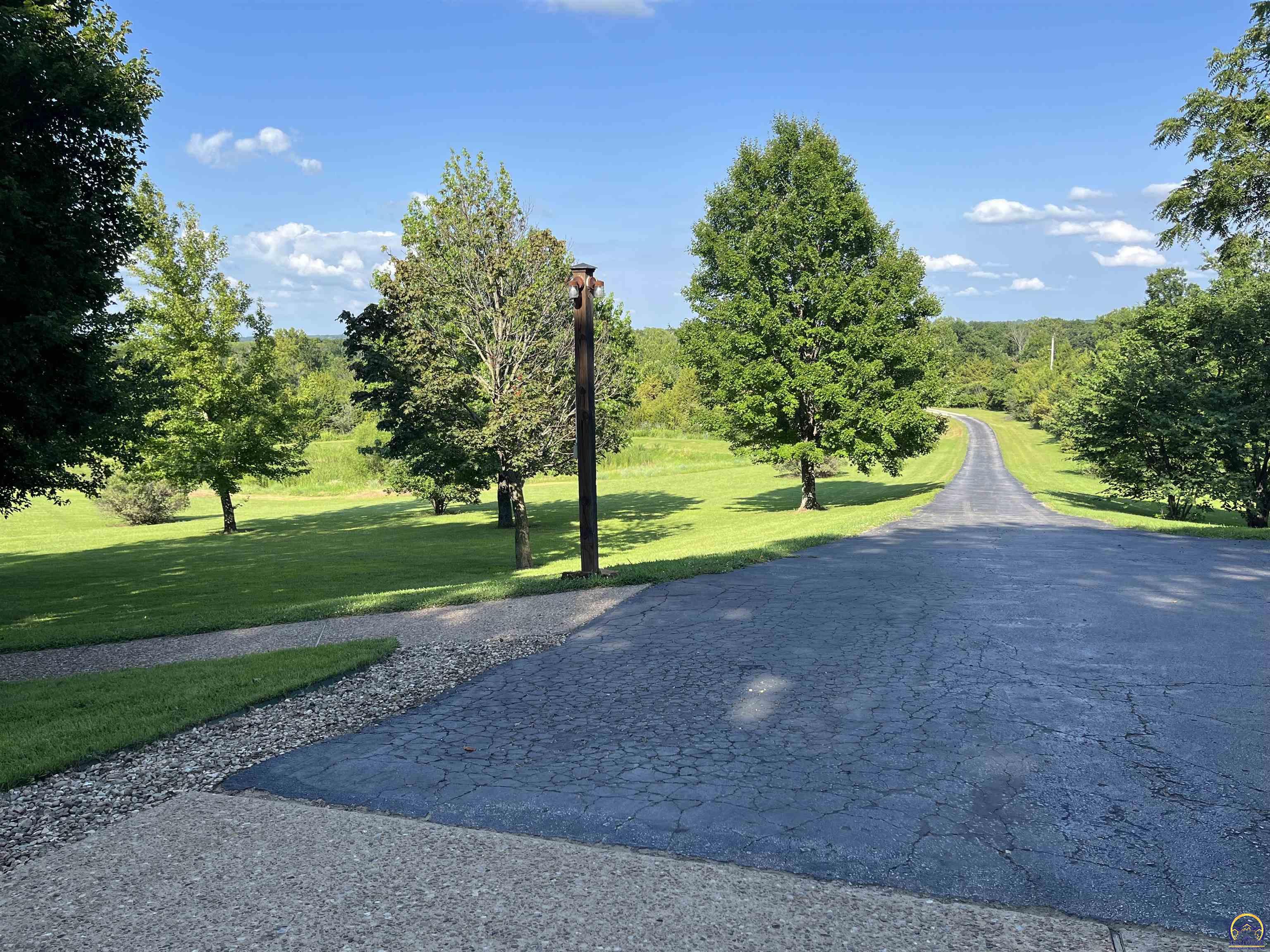 529 East 1700th Road Baldwin City, KS 66006 - Photo 80 of 97 Partially paved driveway
