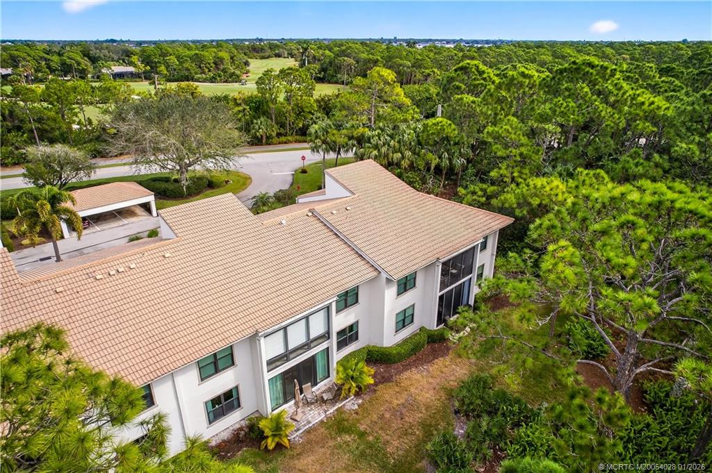 13204 Harbour Ridge Boulevard, Unit 2A Palm City, FL 34990 - Photo 37 of 38 a aerial view of a house with balcony