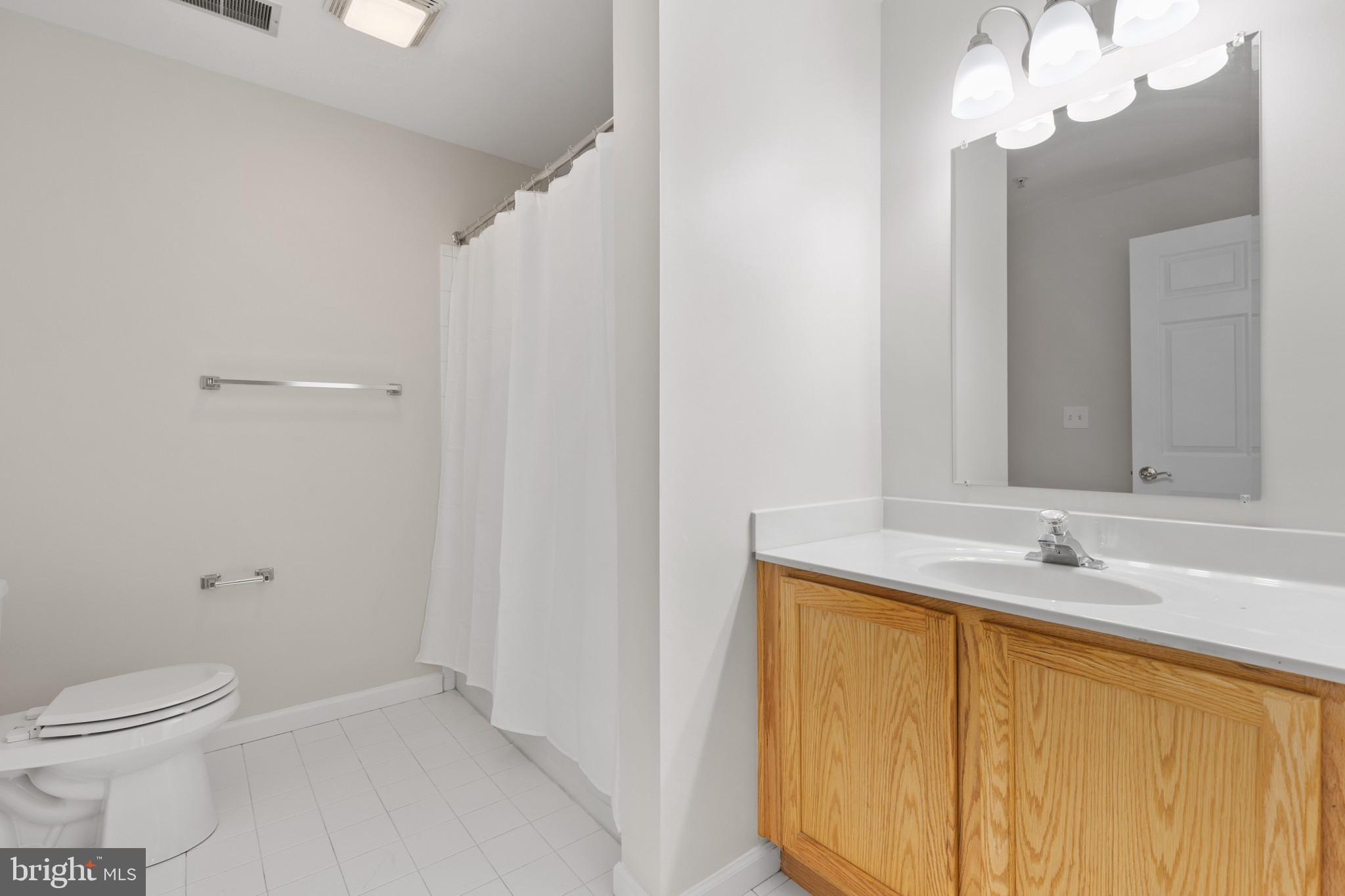 6504 Ridenour Way East, Unit 2C Sykesville, MD 21784 - Photo 26 of 32 a bathroom with a sink a toilet and shower