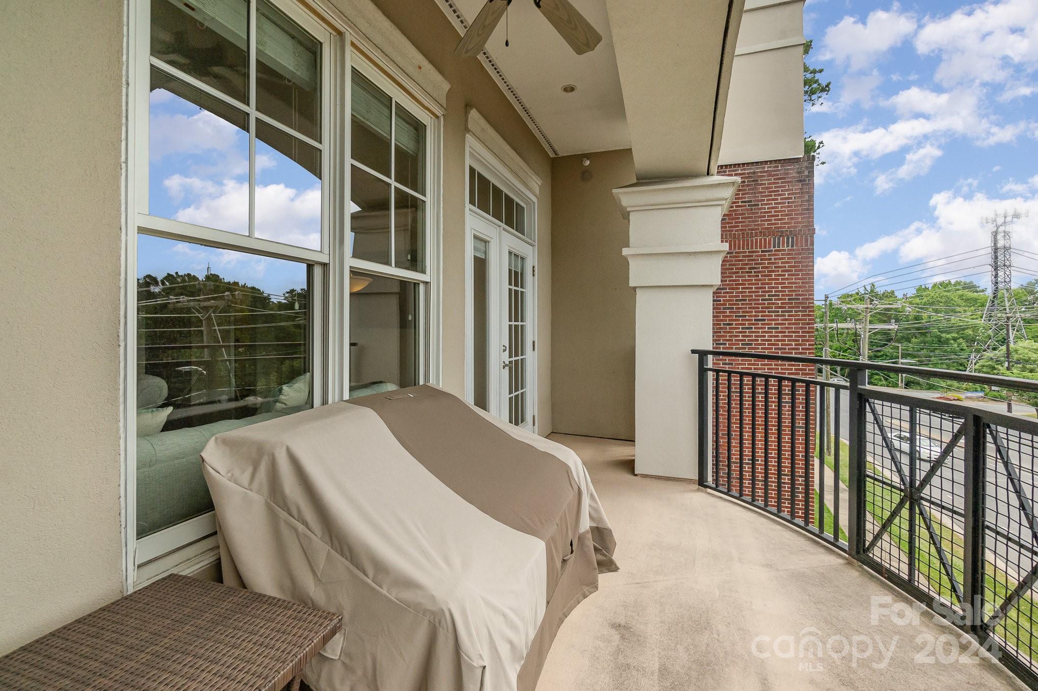 5425 Closeburn Road, Unit 213 Charlotte, NC 28210 - Photo 30 of 32 a balcony with view of balcony