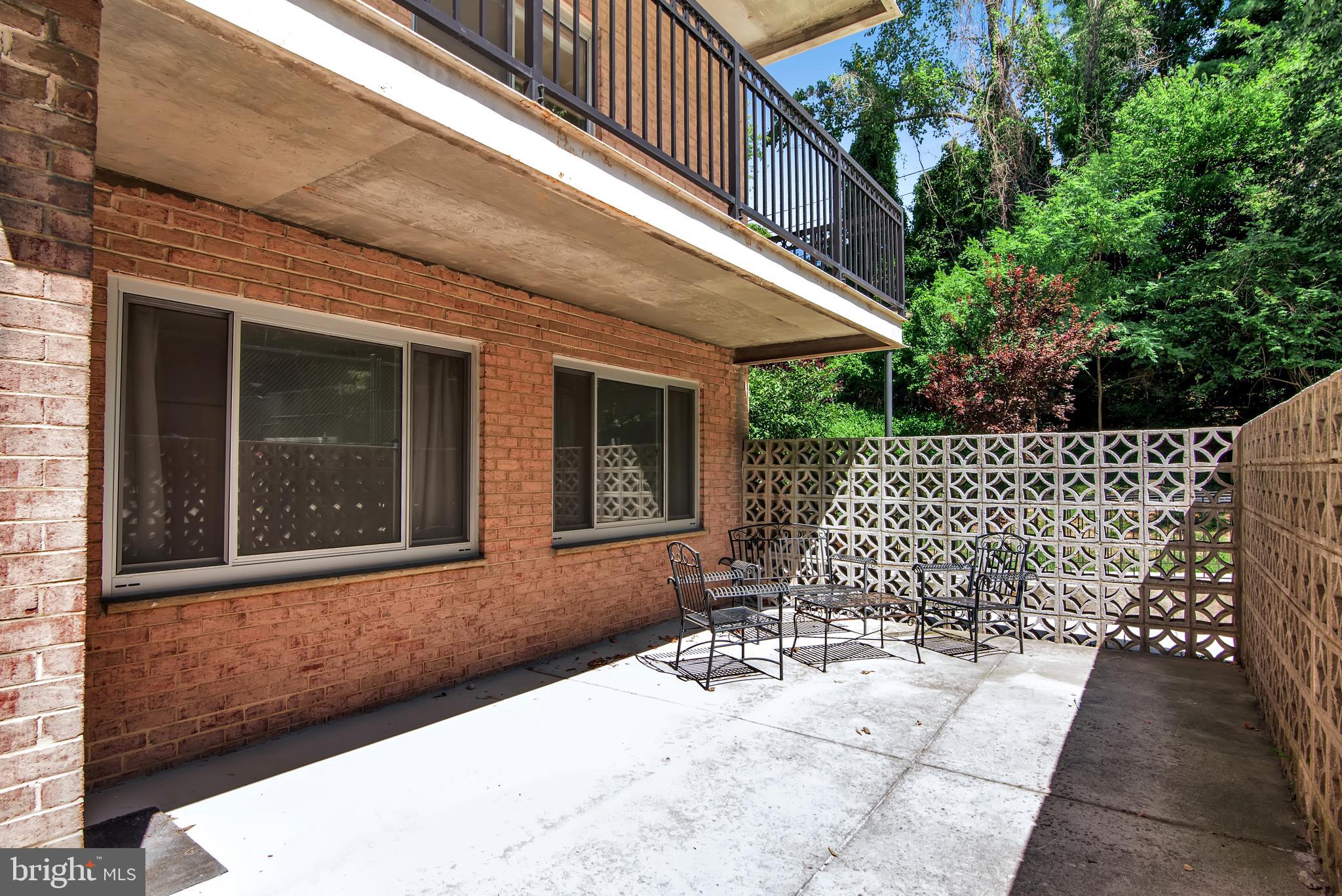 1900 Lyttonsville Road, Unit 115 Silver Spring, MD 20910 - Photo 20 of 37 One of very a handful of XL patios in the building