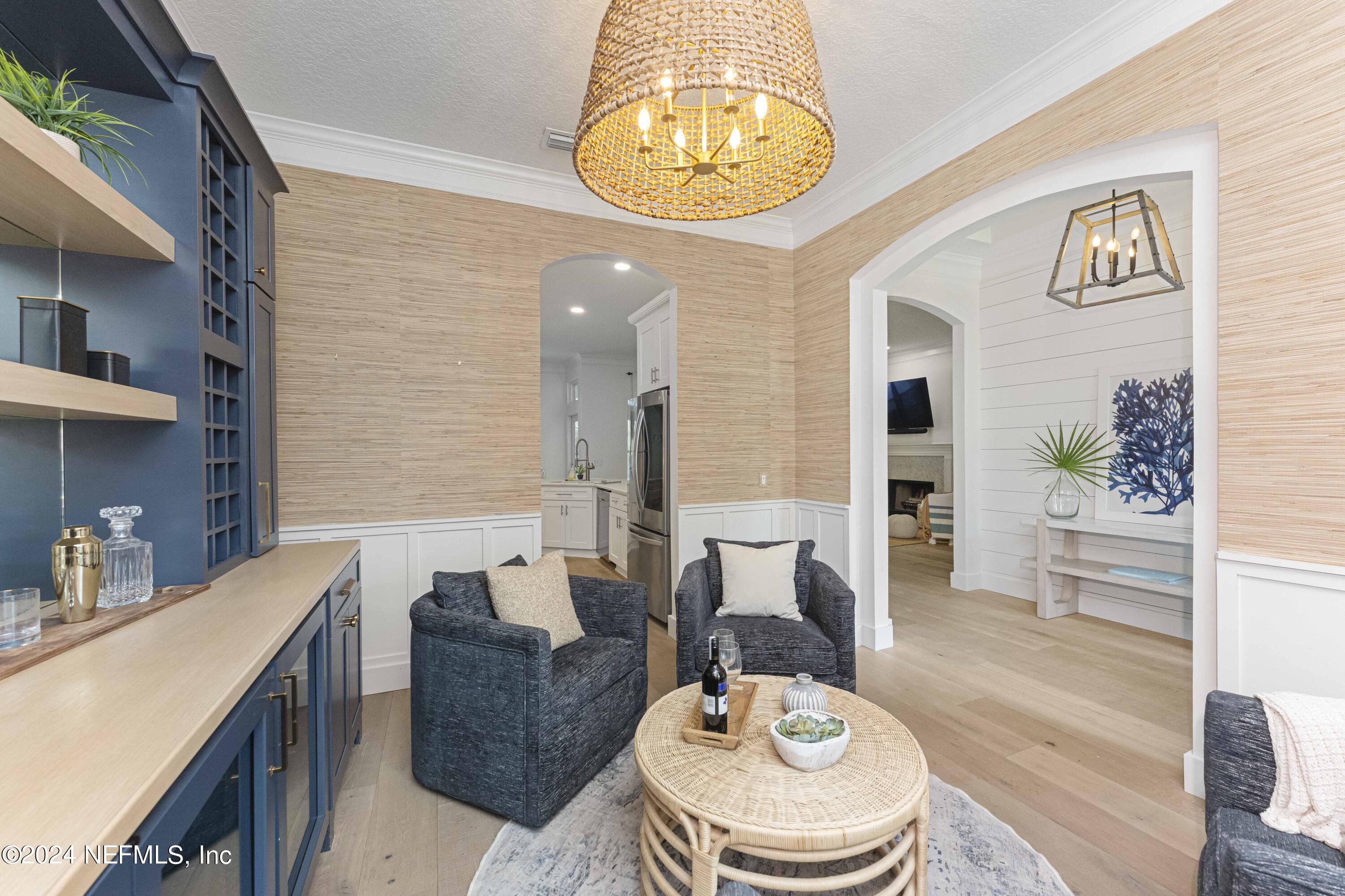 804 Mill Stream Road Ponte Vedra Beach, FL 32082 - Photo 13 of 67 a dining room with furniture and wooden floor