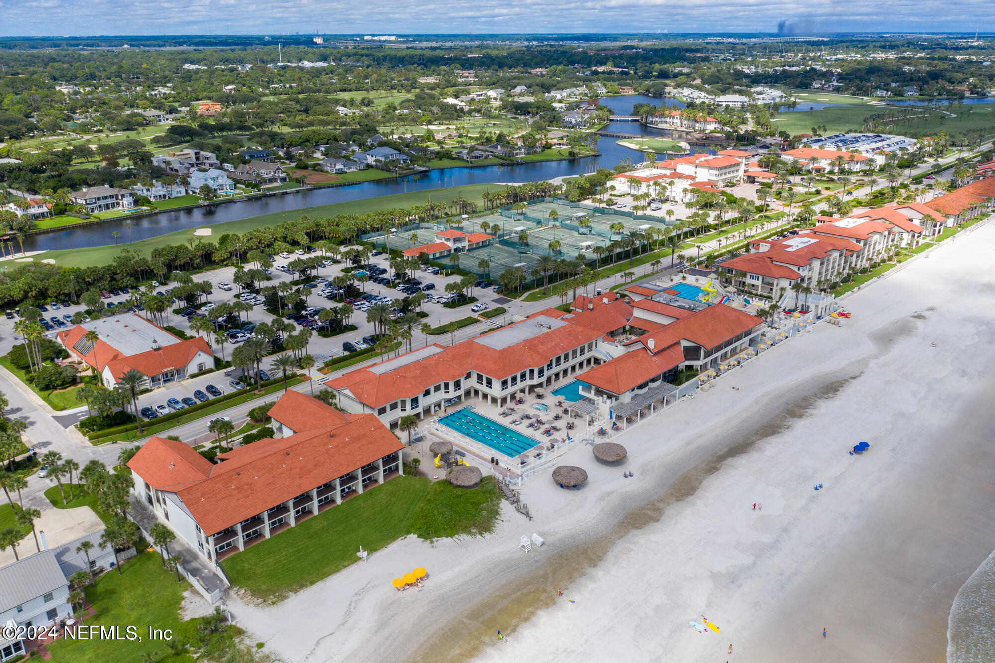 804 Mill Stream Road Ponte Vedra Beach, FL 32082 - Photo 62 of 67 an aerial view of a city with lots of residential buildings ocean and mountain view