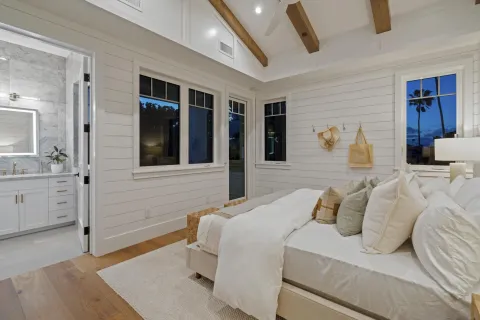 a view of outdoor space with ocean view