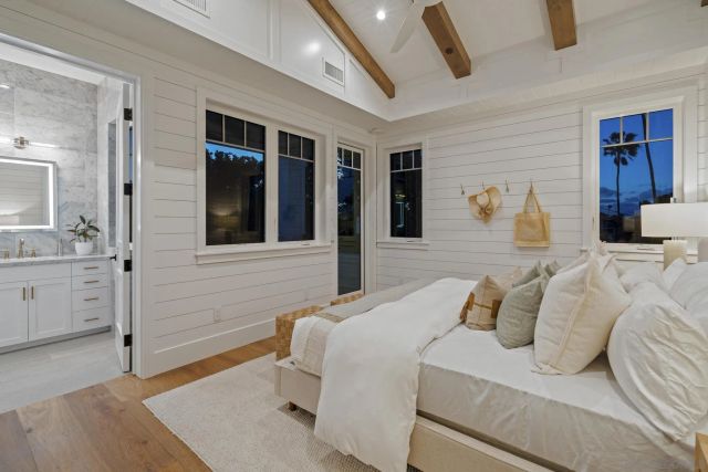 a view of outdoor space with ocean view