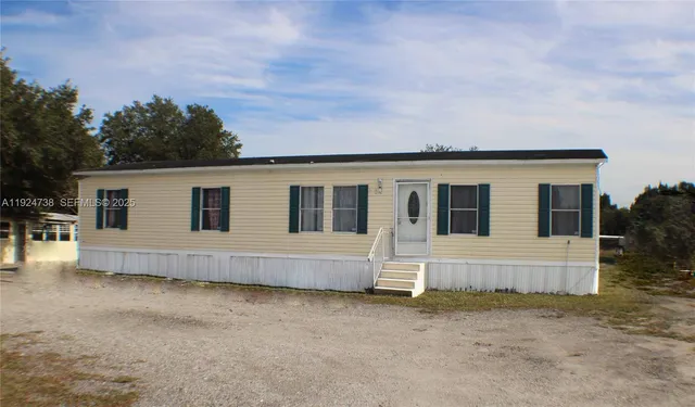 front view of house with a yard