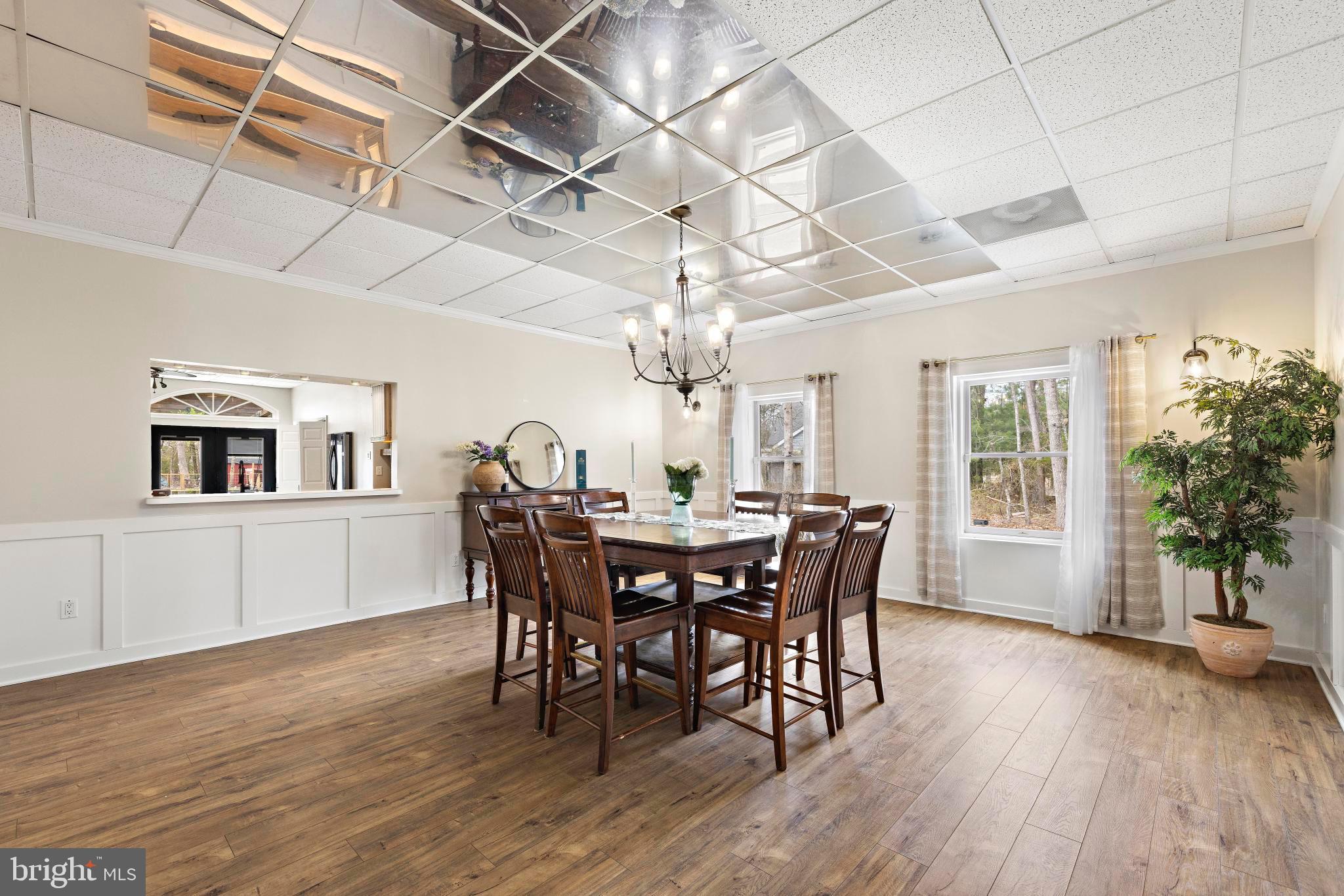 77 West Greenbush Road Tuckerton, NJ 08087 - Photo 23 of 75 a view of a dining room with furniture window and wooden floor