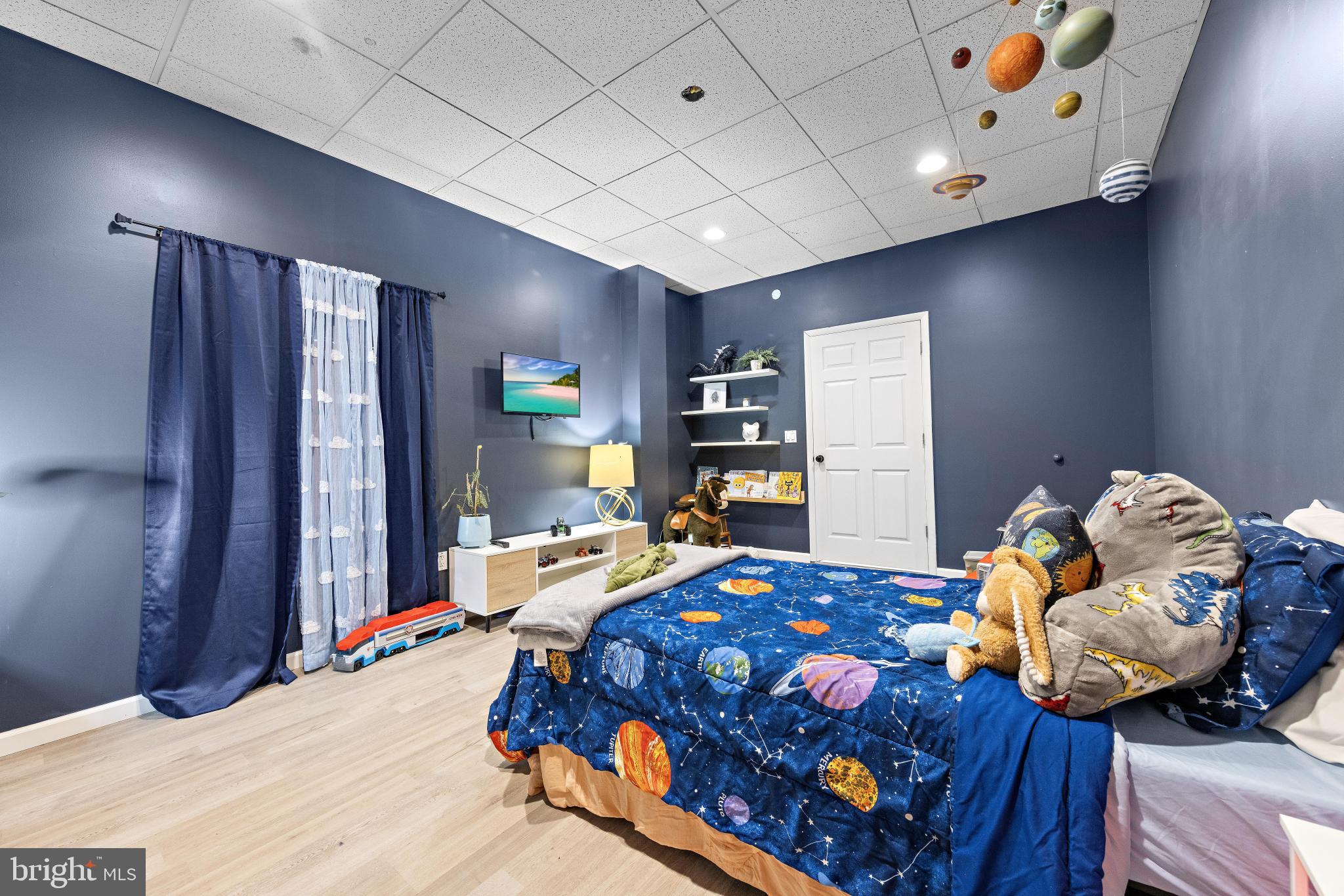 77 West Greenbush Road Tuckerton, NJ 08087 - Photo 39 of 75 a bedroom with a bed and wooden floor