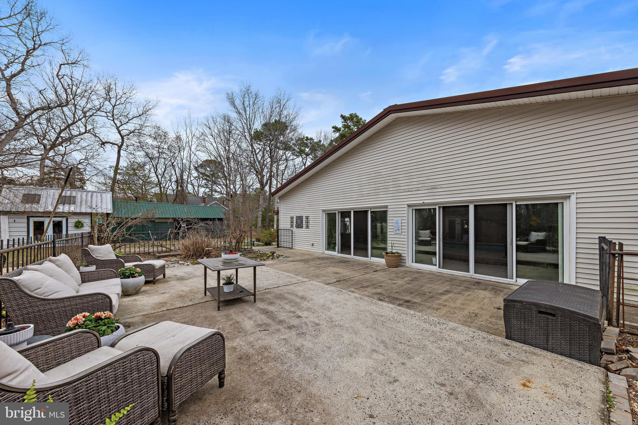77 West Greenbush Road Tuckerton, NJ 08087 - Photo 59 of 75 a backyard of a house with seating space