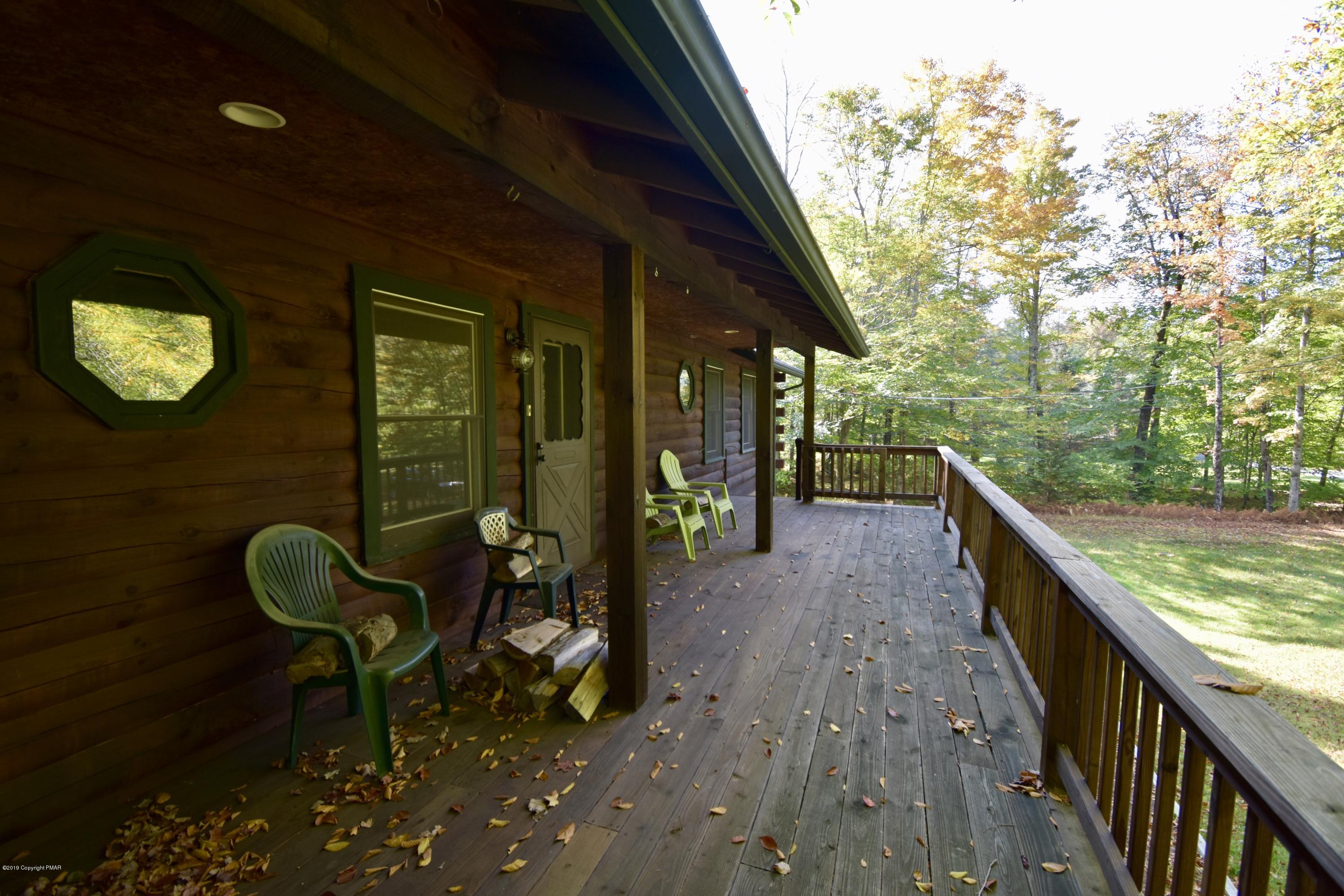 177 Saw Mill Road Pocono Lake, PA 18347 - Photo 35 of 41 front deck