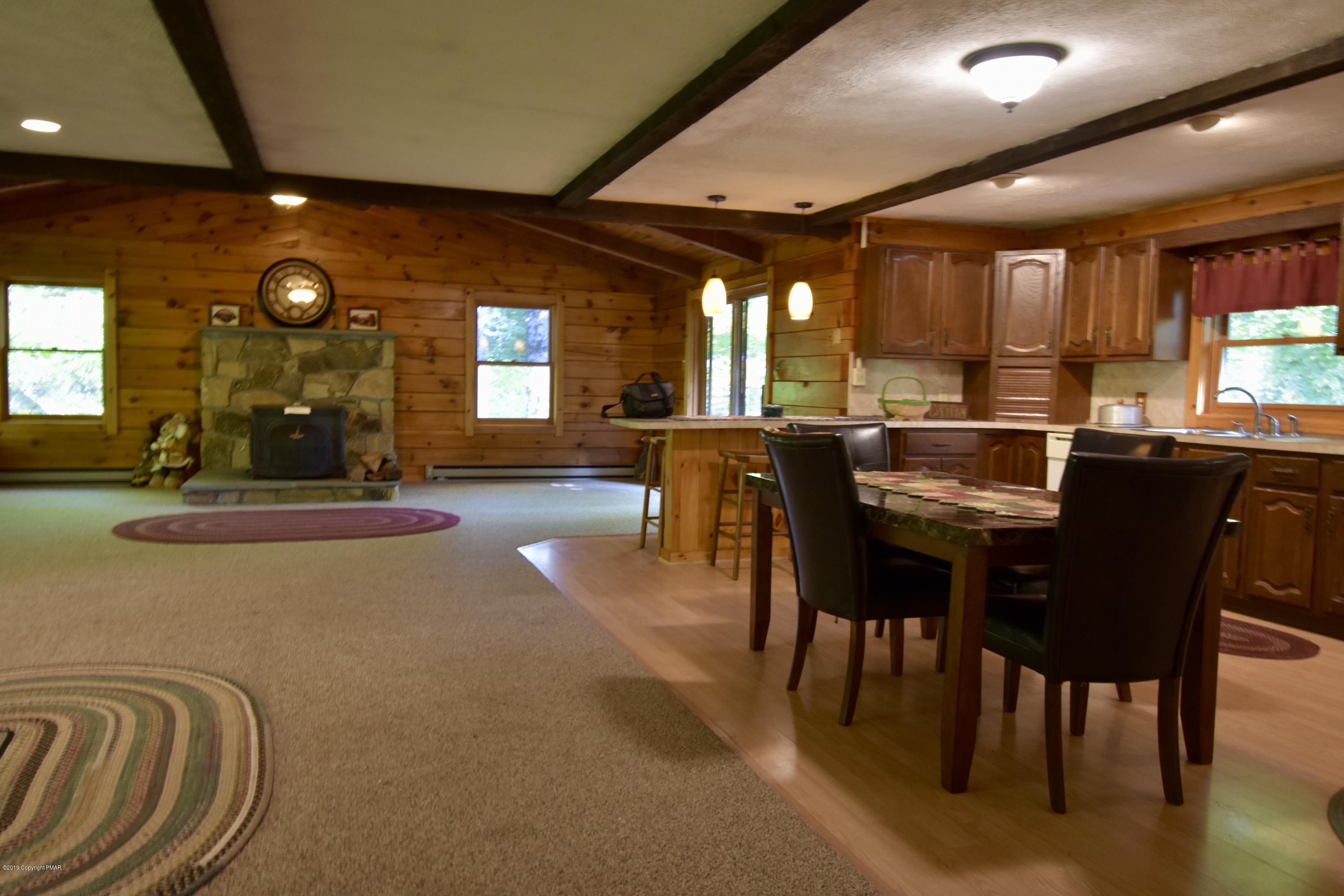 177 Saw Mill Road Pocono Lake, PA 18347 - Photo 40 of 41 open floor plan