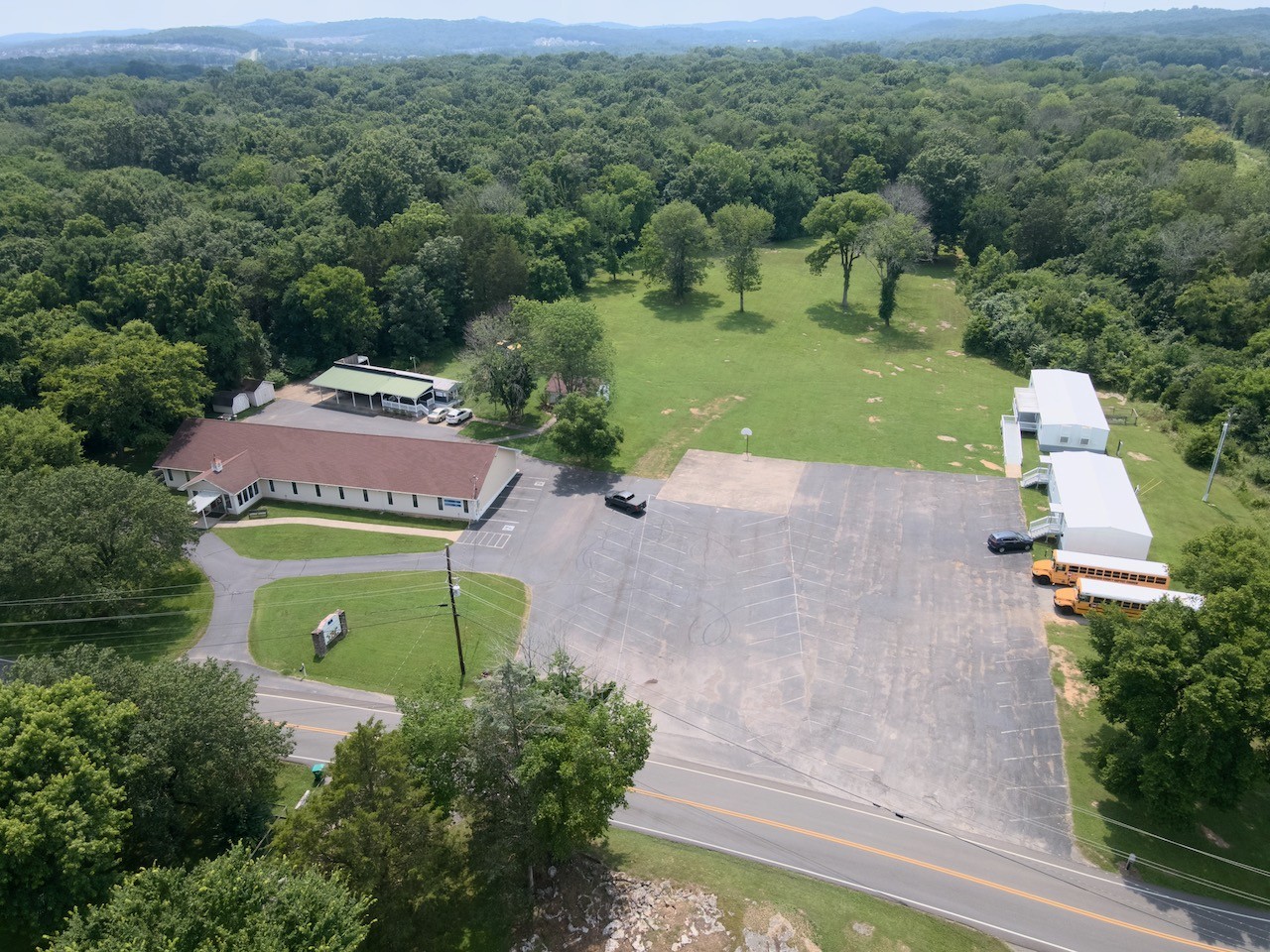 5742 Seminary Road Smyrna, TN 37167 - Photo 11 of 32 an aerial view of a house with a garden