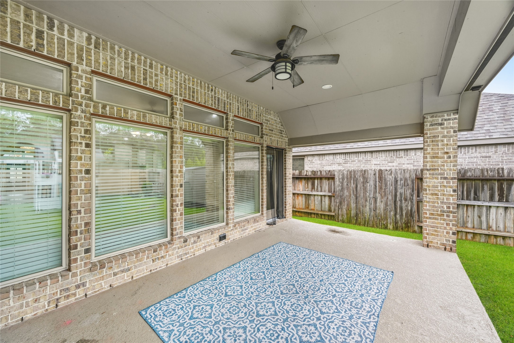 28329 Rabbitt Trail Spring, TX 77386 - Photo 33 of 36 Large Patio with gas stub and wired for outside t.v.