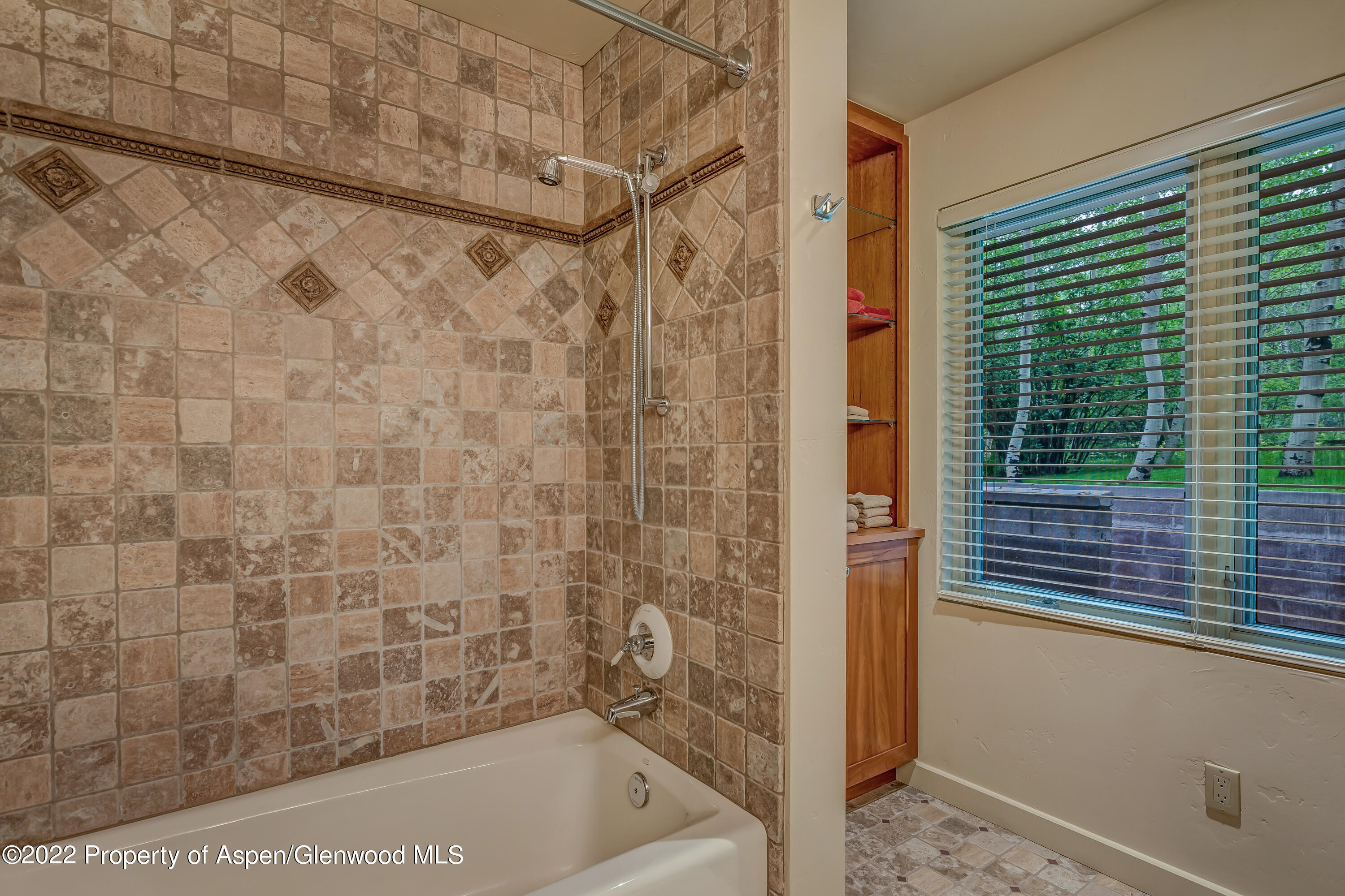 332 Glen Eagle Drive Aspen, CO 81611 - Photo 28 of 37 a bathroom with a shower and a bathtub