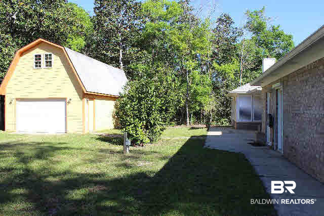 9651 Perdido Vista Drive Elberta, AL 36530 - Photo 4 of 39 Separate Single Garage with unfinished space above, potential as a garage apartment