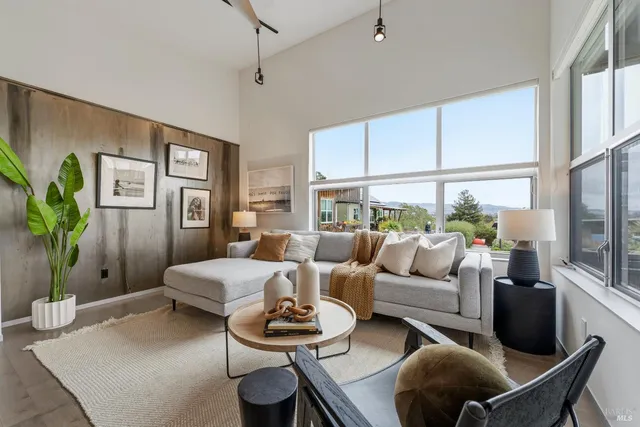 a view of an entryway with a window