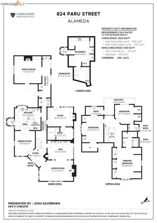 $1,695,000 | 824 Paru Street, Alameda, CA 94501