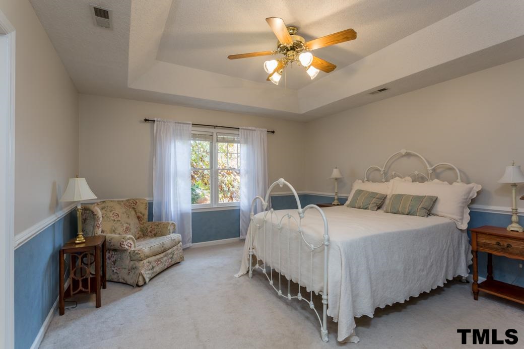 1241 Hillingdon Way Raleigh, NC 27614 - Photo 10 of 21 This is your Master Retreat! Trey ceiling and ceiling fan, beautiful molding, and a private bath. Time to unwind!
