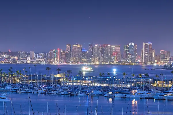 a city view