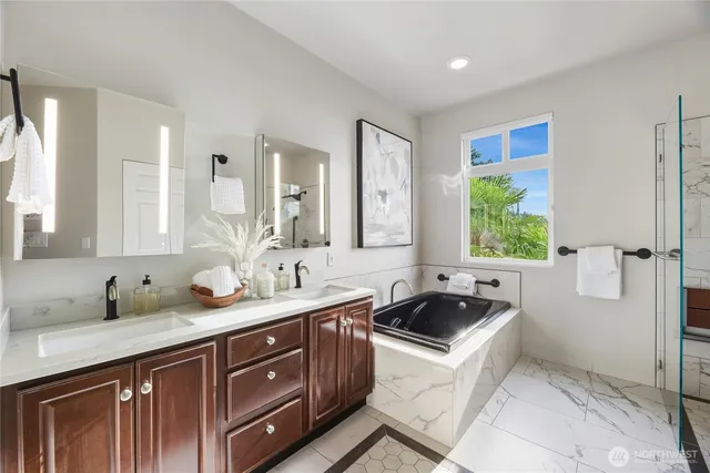 a kitchen with a sink and a window