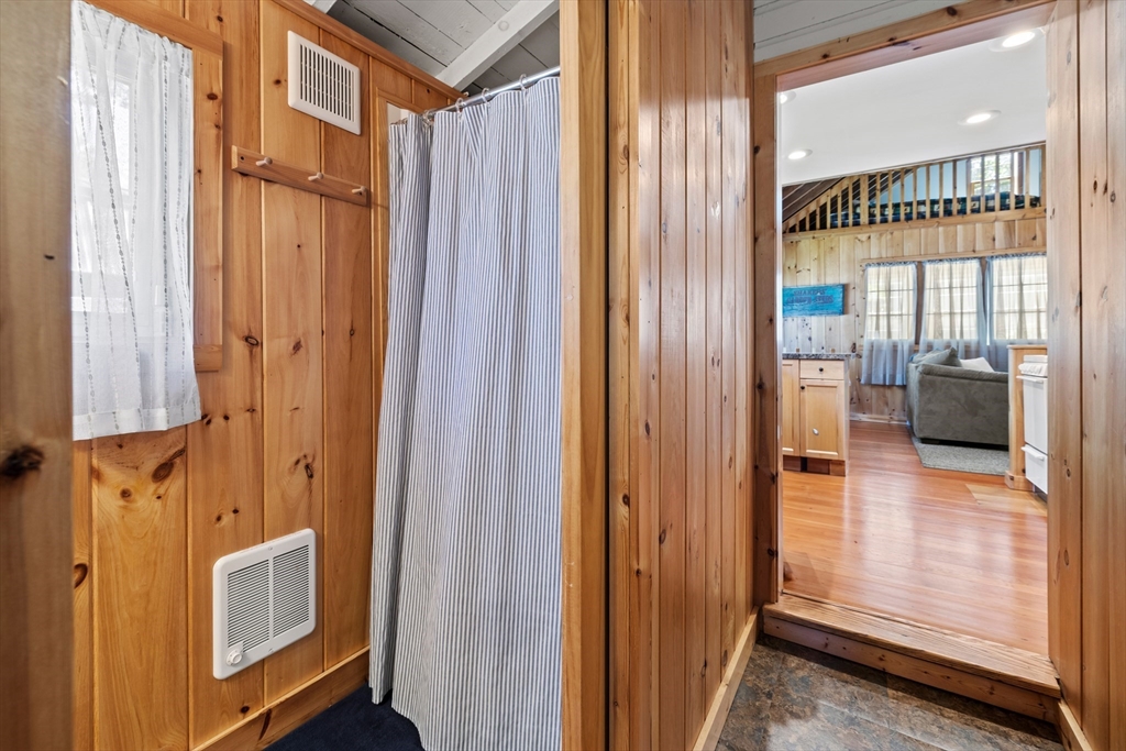 7 Sichols Colony Road Wales, MA 01081 - Photo 12 of 29 a view of a hallway with wooden floor and windows