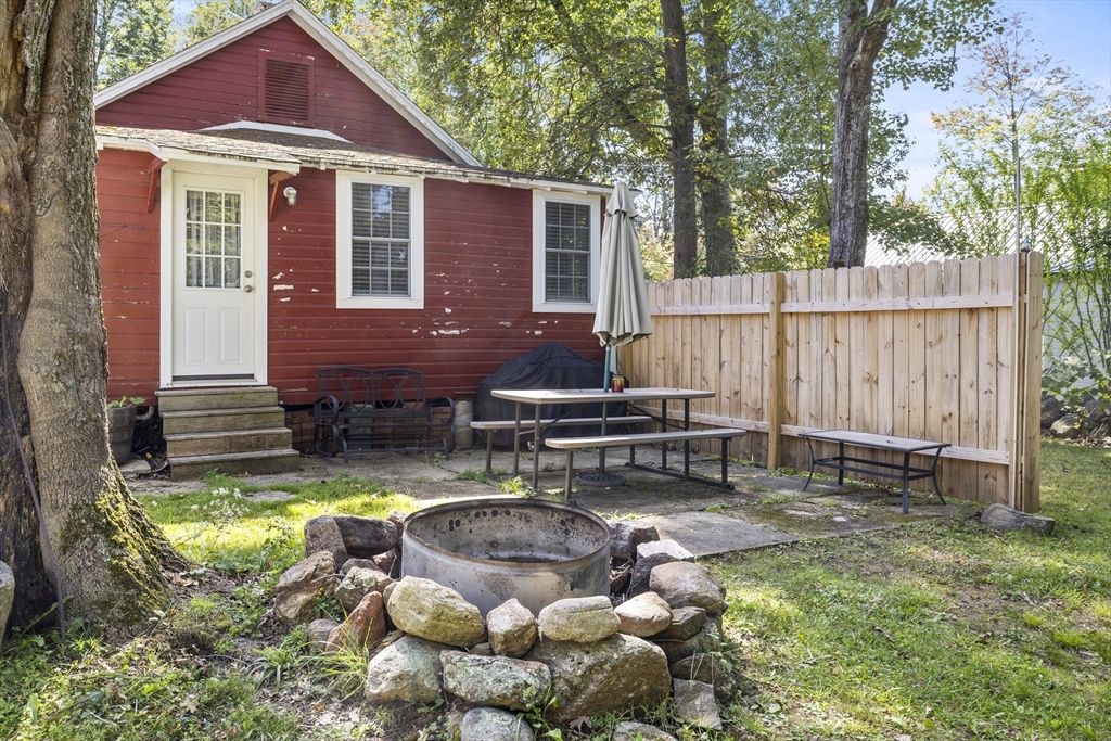 7 Sichols Colony Road Wales, MA 01081 - Photo 21 of 29 a view of a house with backyard swimming pool and sitting area