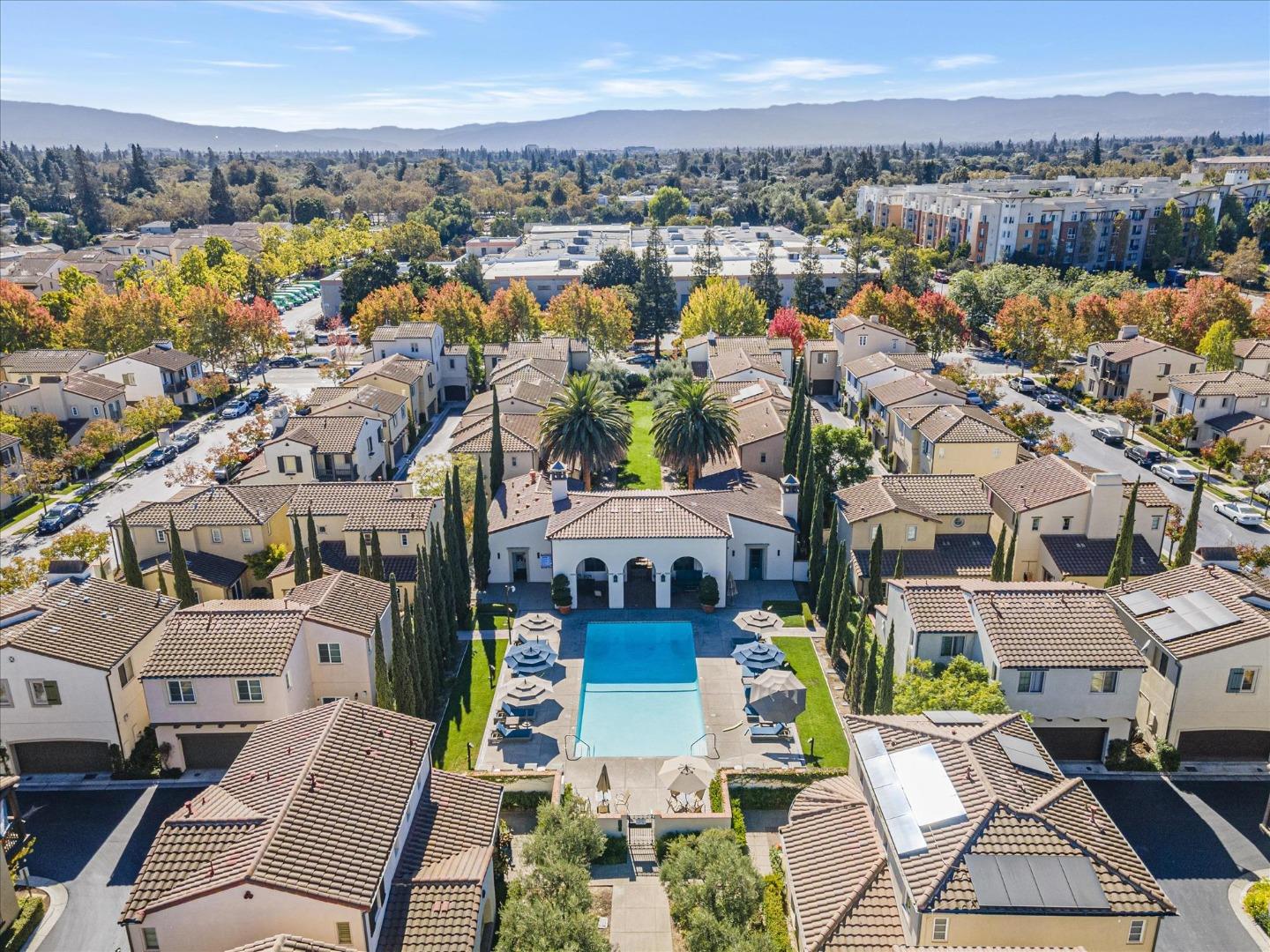 1382 Dahlia Loop San Jose, CA 95126 - Photo 27 of 31 an aerial view of a city
