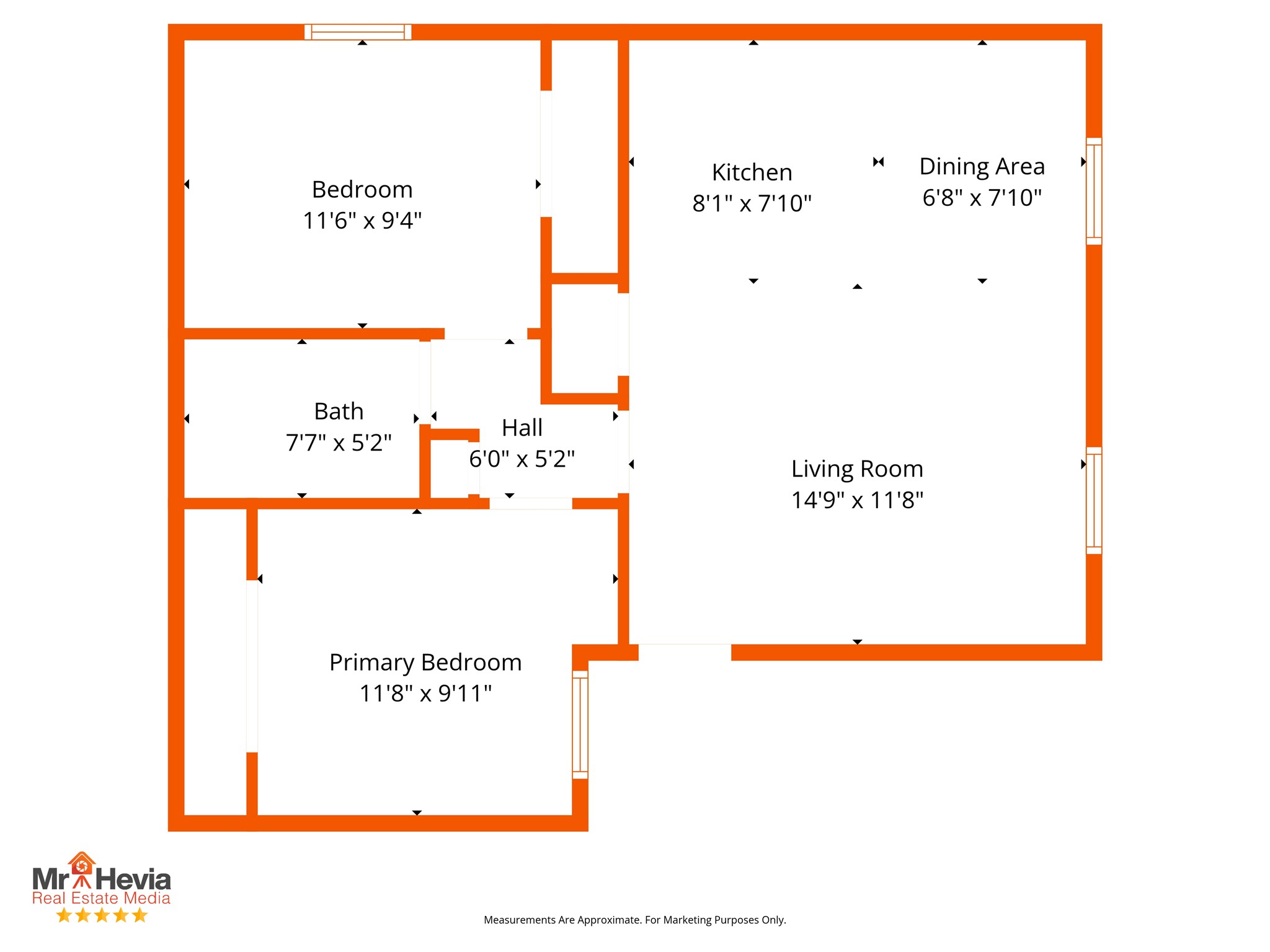 6110 Wheless Cove, Unit F Austin, TX 78723 - Photo 12 of 12 View of home floor plan