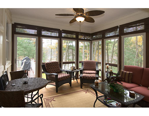 1525 Stonecleave Road Boxford, MA 01921 - Photo 20 of 26 a living room with furniture and floor to ceiling windows