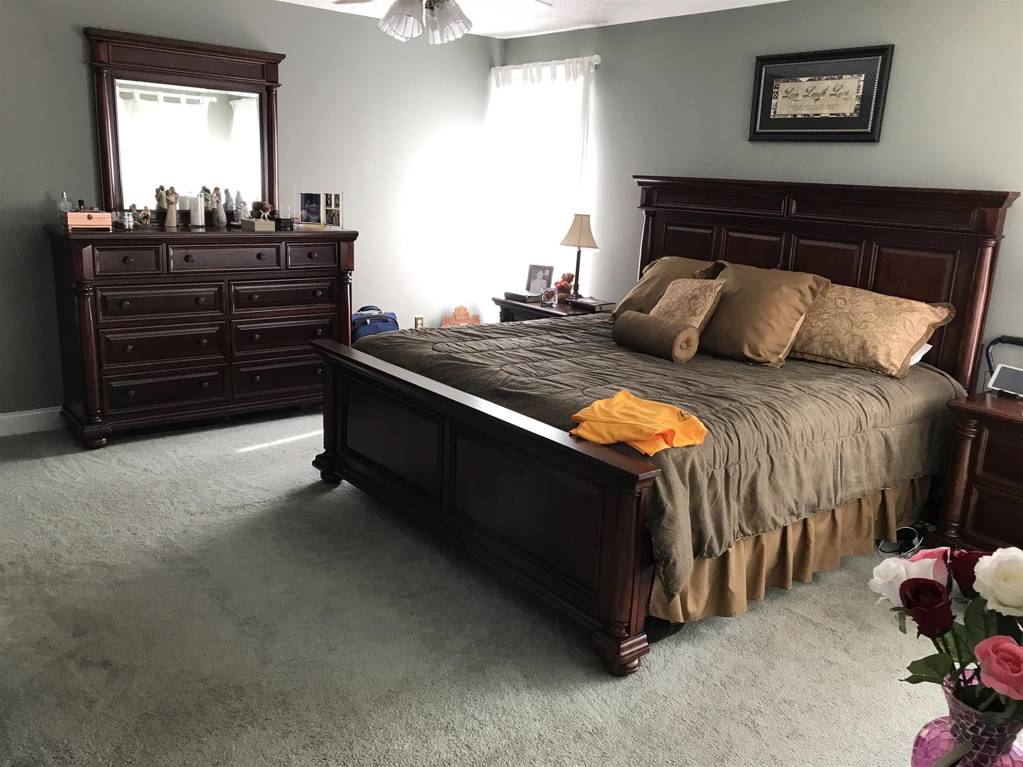 117 Hunt Creek Road Manchester, TN 37355 - Photo 13 of 18 a bed sitting in a bedroom and dresser