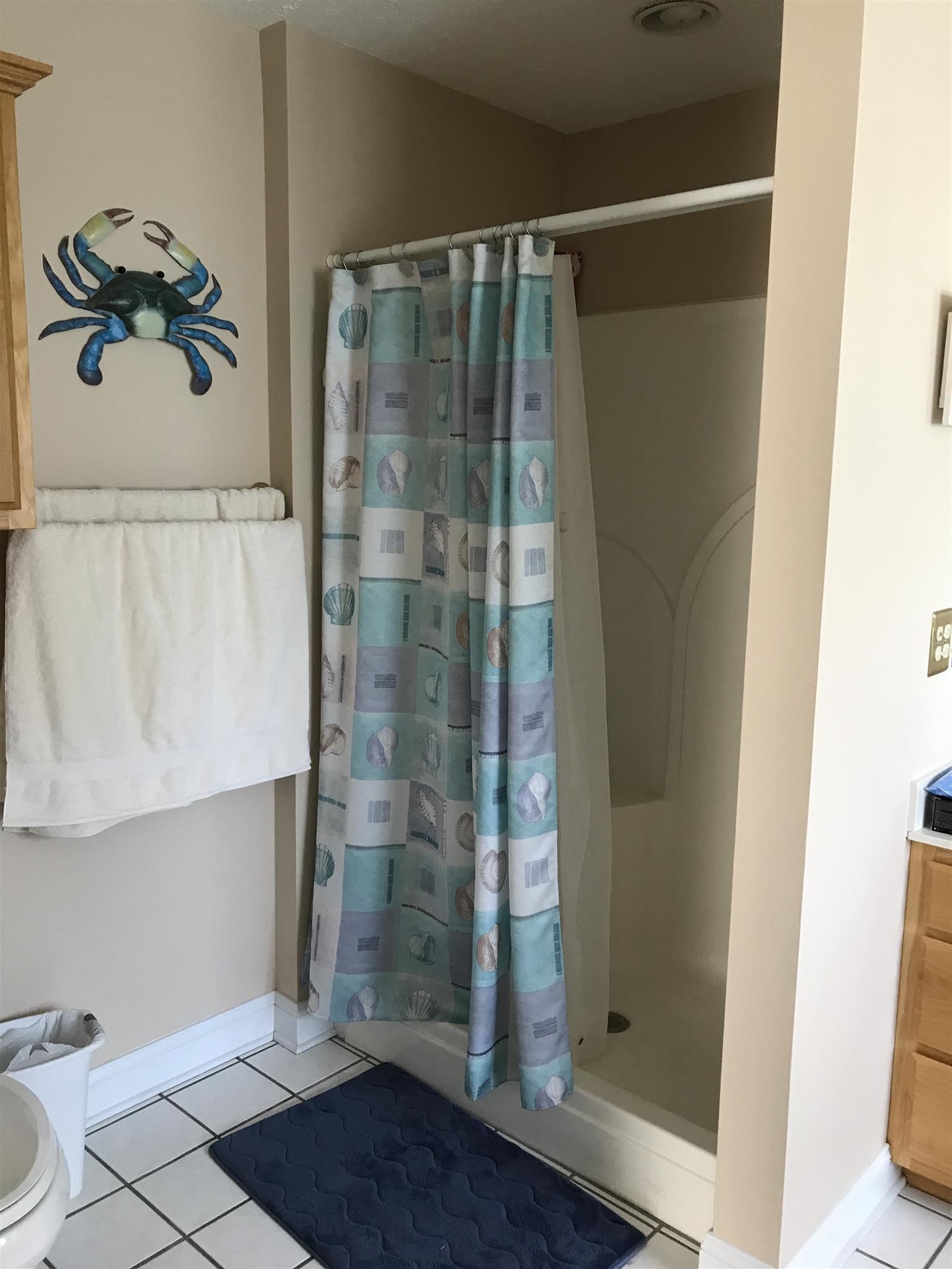 117 Hunt Creek Road Manchester, TN 37355 - Photo 15 of 18 a bathroom with a shower and a toilet