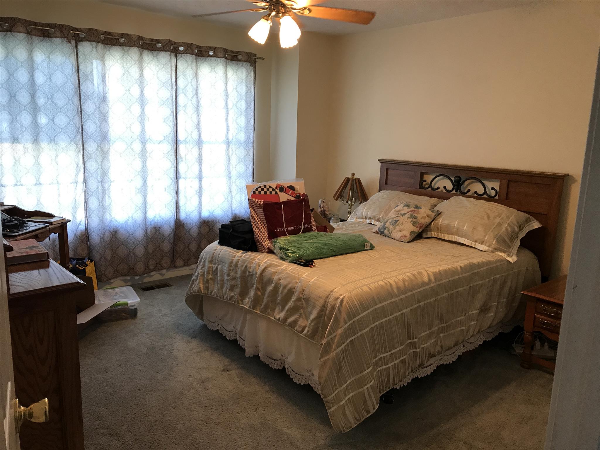 117 Hunt Creek Road Manchester, TN 37355 - Photo 9 of 18 a bedroom with bed and window