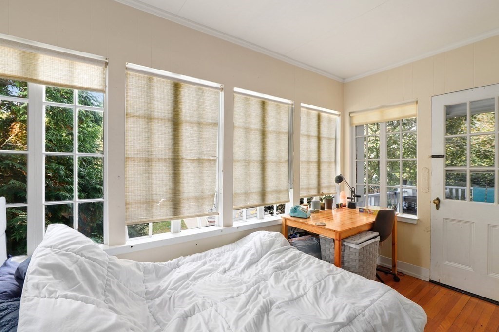 3 Clark Road Brookline, MA 02445 - Photo 13 of 24 a large bedroom with a bed and large windows