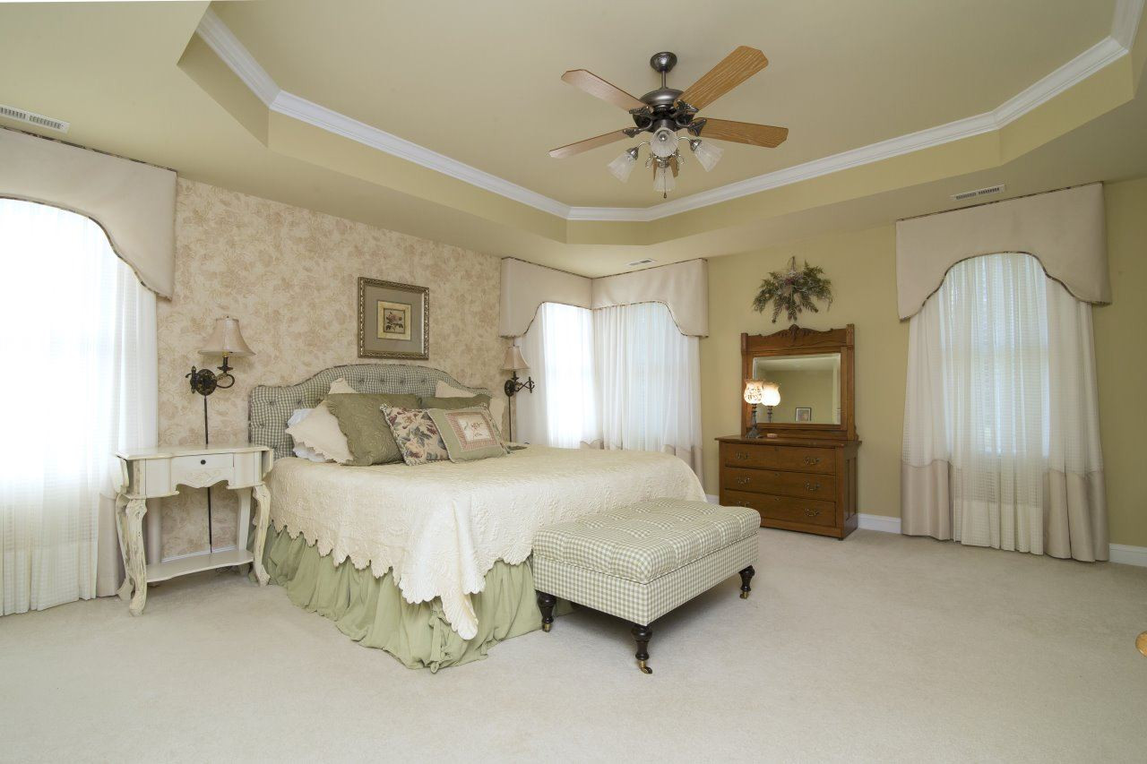 12301 Beestone Lane Raleigh, NC 27614 - Photo 14 of 25 French doors welcome you into your master suite. Master Bedroom