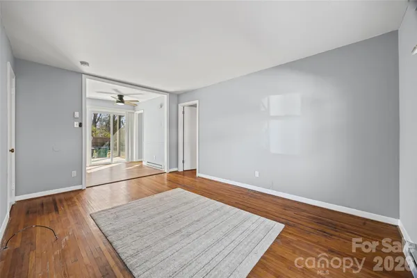 wooden floor in an empty room