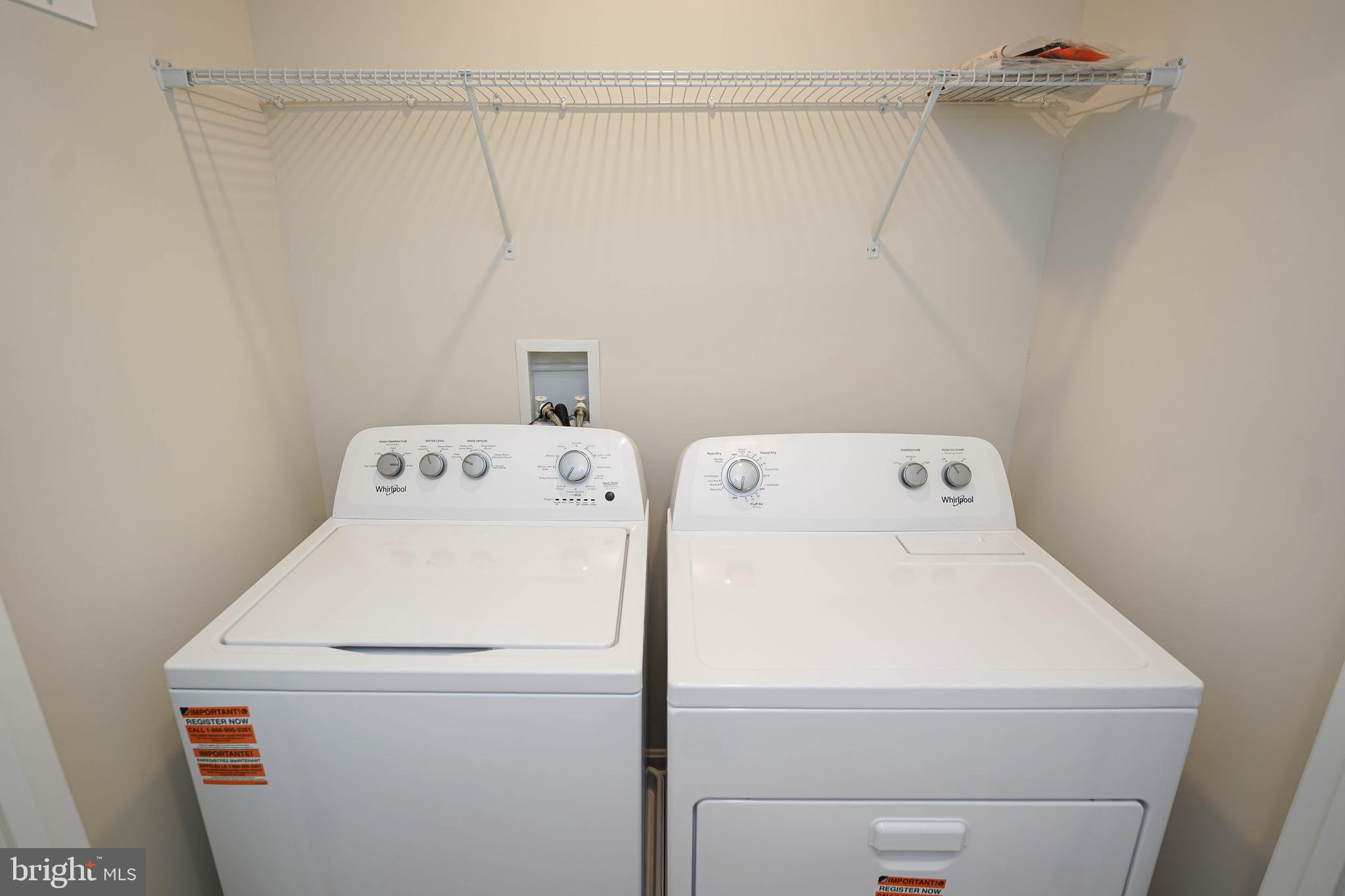 852 Mersey Lane Salisbury, MD 21801 - Photo 22 of 40 a utility room with dryer and washer