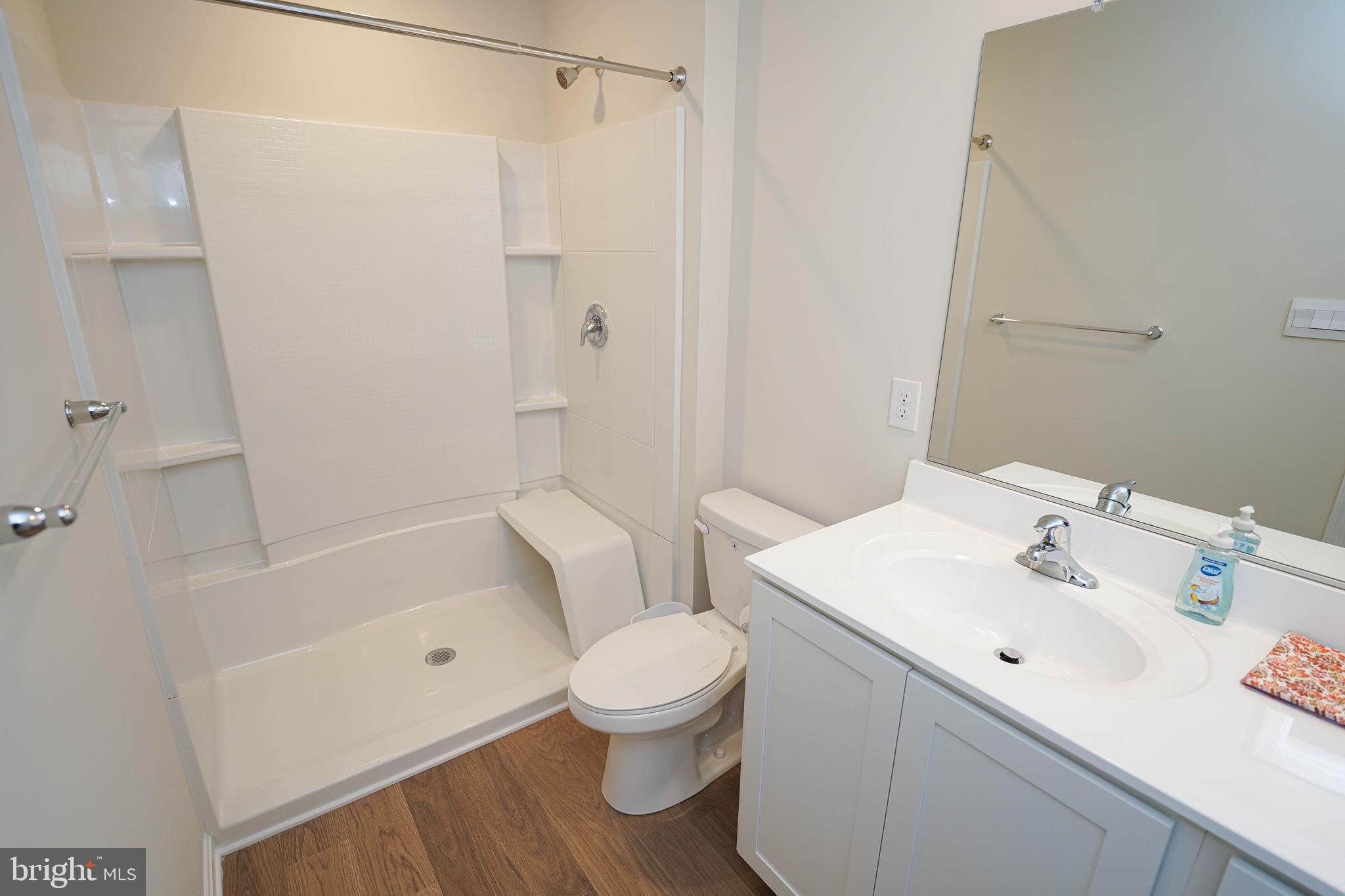 852 Mersey Lane Salisbury, MD 21801 - Photo 26 of 40 a bathroom with a sink toilet and shower