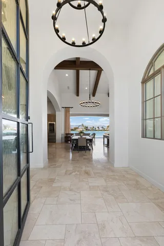a view of a kitchen with sink washer and dryer